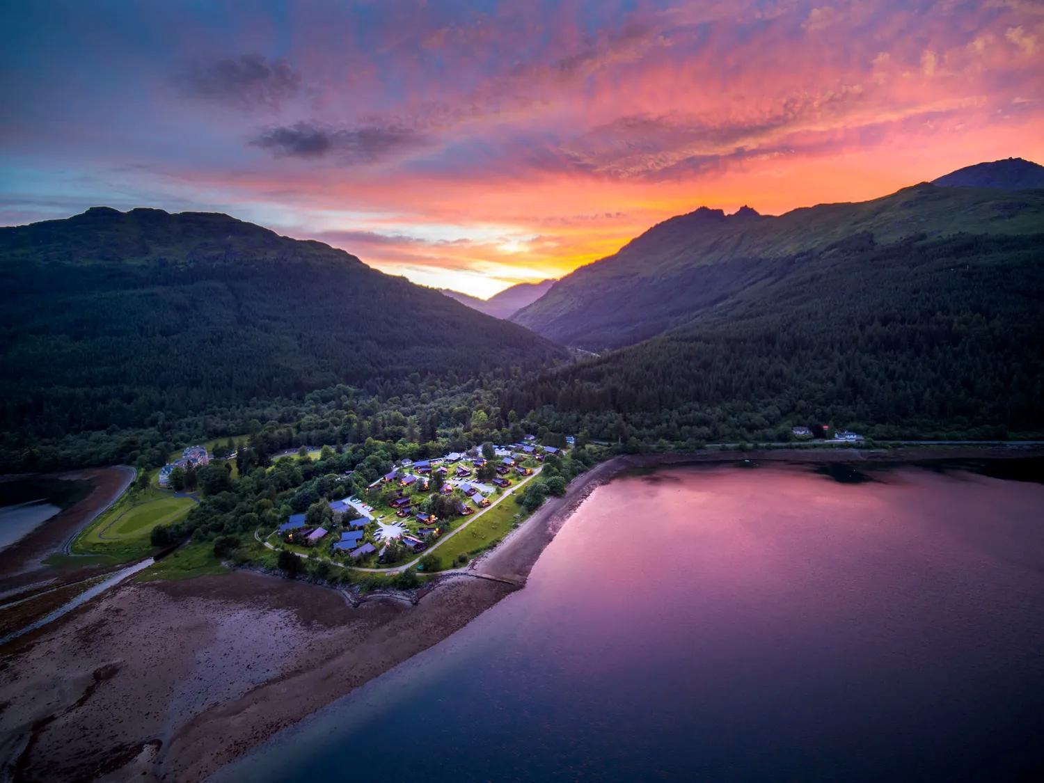 Ardgartan Argyll Cabins - Forest Holidays 애로차 외부 사진