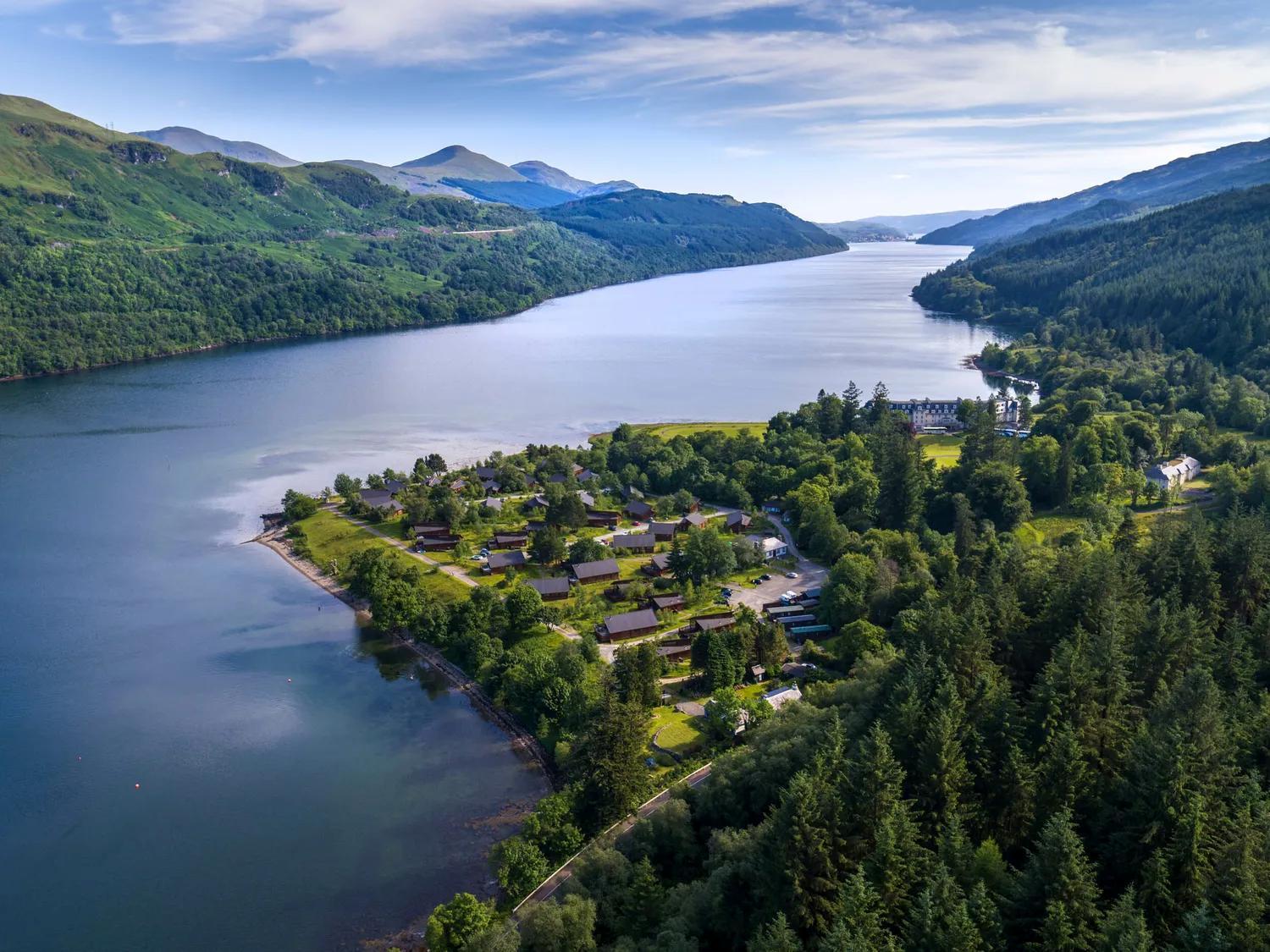 Ardgartan Argyll Cabins - Forest Holidays 애로차 외부 사진