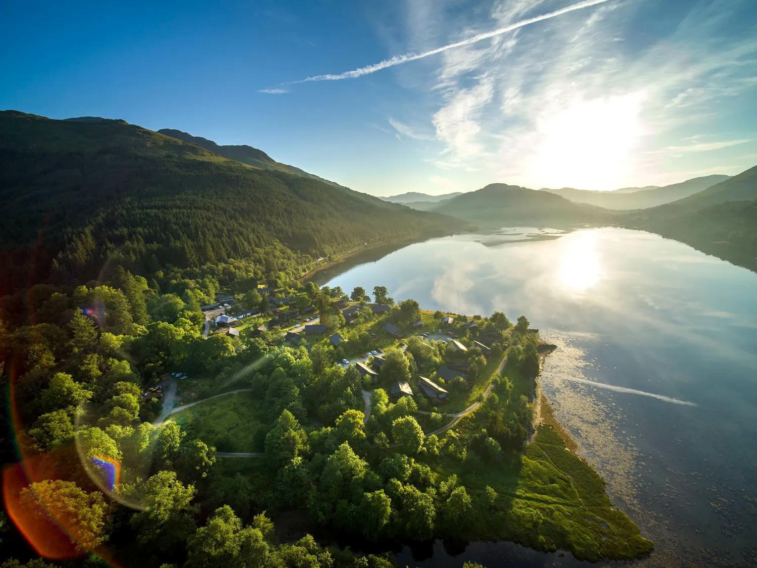 Ardgartan Argyll Cabins - Forest Holidays 애로차 외부 사진