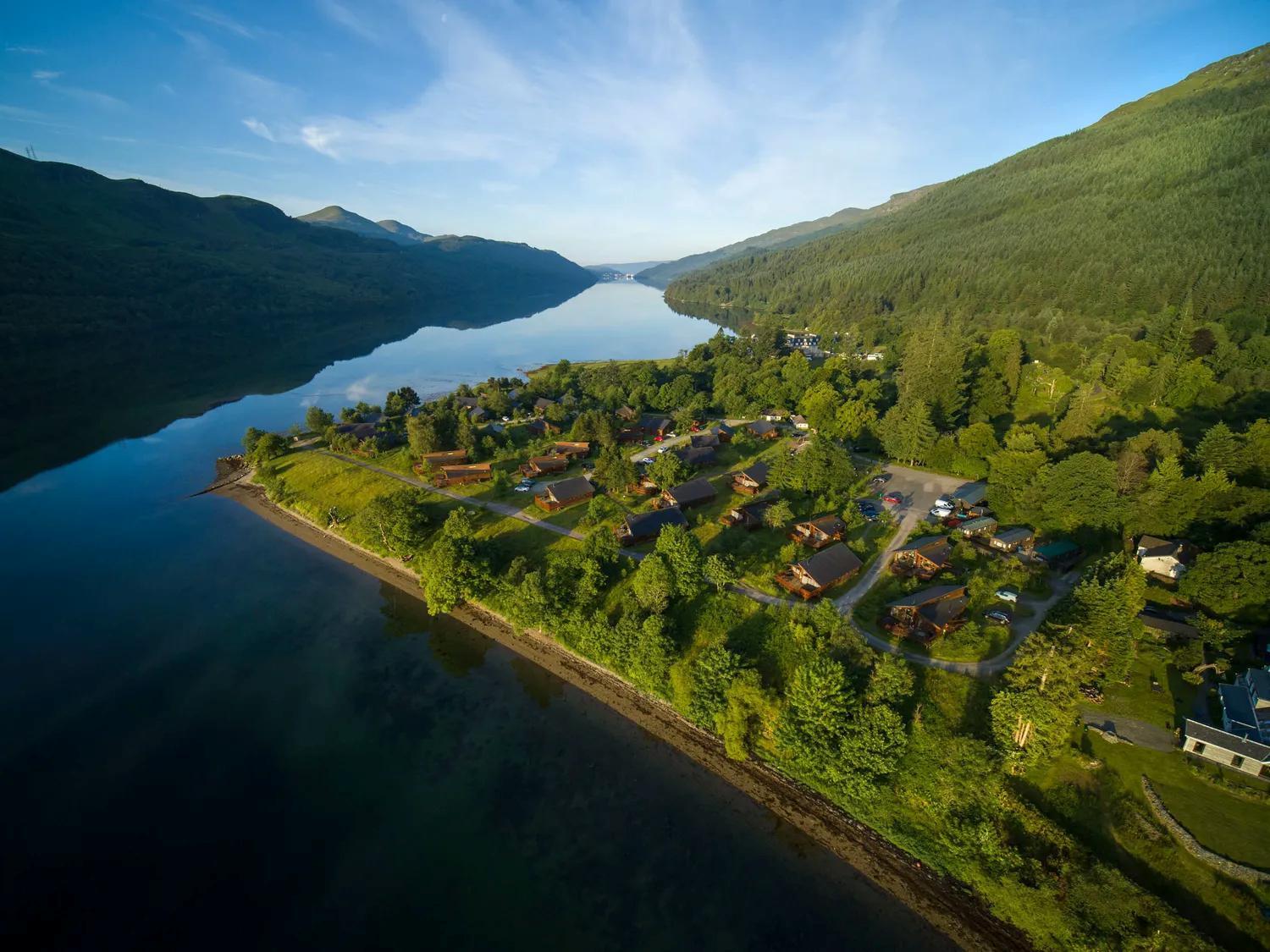 Ardgartan Argyll Cabins - Forest Holidays 애로차 외부 사진